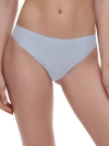 Chantelle Soft Stretch Microfiber Thong In Slate Blue