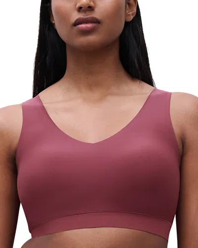 CHANTELLE SOFT STRETCH WIRELESS PADDED V-NECK BRA