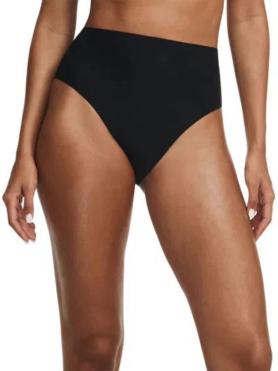 CHANTELLE SOFTSTRETCH HI CUT BRIEF IN BLACK