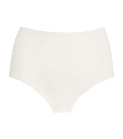Chantelle Softstretch High-waist Briefs In Ivory