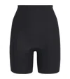 Chantelle Softstretch Mid-thigh Shorts In Black