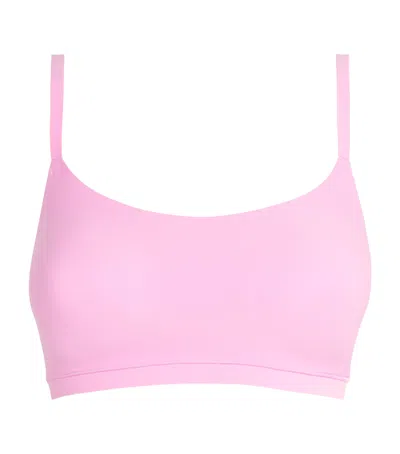 Chantelle Softstretch Padded Bralette In Pink