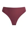 Chantelle Softstretch Thong In Burgundy