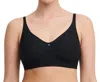 Chantelle Wireless Back Smoothing Bra In Black In Black