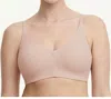 Chantelle Wireless Back Smoothing Bra In Nude In Brown