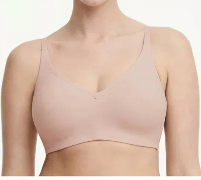 Chantelle Wireless Back Smoothing Bra In Nude In Brown