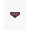Chantelle Womens Aubergine Soft Stretch Brazilian Seamless Briefs