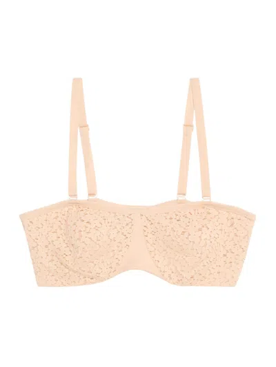 Chantelle Women's Nora Floral Lace Convertible Bra In Pink