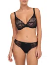Chantelle Orangerie Plunge Bra In Black