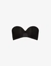 Chantelle Essen Strapless Stretch-woven Bra In Black