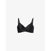 Chantelle C Jolie Lace-back T-shirt Bra In Black