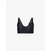 Chantelle Womens Black Lab Softstretch Power Non-wired Bra In Black