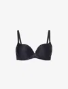 Chantelle Womens Black Norah T-shirt Stretch-woven Bra In Black