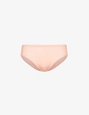 CHANTELLE CHANTELLE WOMENS CANDLELIGHT PEACH SOFT STRETCH MID-RISE STRETCH-WOVEN BRIEFS