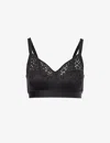 Chantelle Womens Black Norah Comfort Non-wired Support Bra
