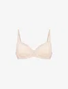 Chantelle Pure Light Spacer Bra In Golden Beige