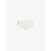 Chantelle Womens Legend Shorty Lace Briefs Milk Xl In White