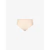 Chantelle Womens Nude Soft Stretch High-cut Stretch-woven Briefs In Nude