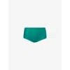 Chantelle Womens Softstretch High-waist Briefs Racing Green In Green