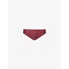 Chantelle Womens Sienna Softstretch Brazilian Briefs In Burgundy