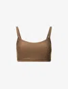 Chantelle Womens Cocoa Soft Stretch Padded Stretch-woven Bra In Cocoa
