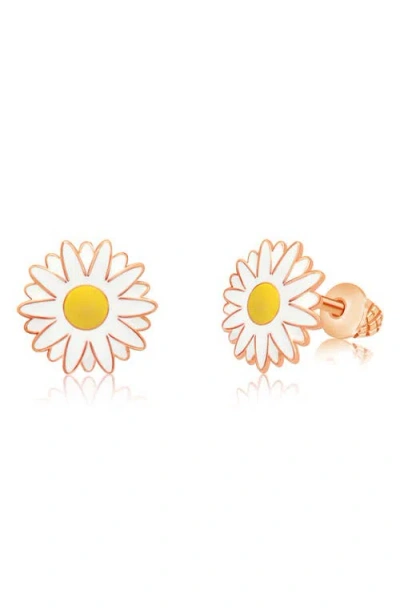 Chanteur Kids' Sunflower Earrings In Gold