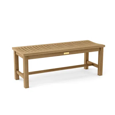 Chapman Madison 48" Backless Bench In Gold
