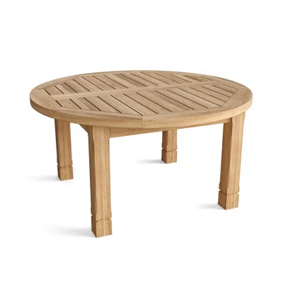 Chapman Southbay Round Coffee Table In Brown