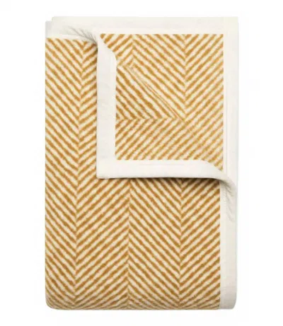 Chappywrap Harborview Herringbone Midi Blanket In Hazelnut In Brown