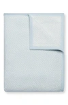 Chappywrap Harborview Herringbone Throw Blanket In Blue