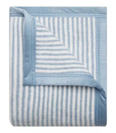 Chappywrap Striped Stoller Blanket In Blue In Multi