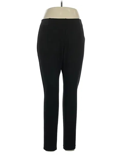 Pre-owned Chaps Active Pants In Black