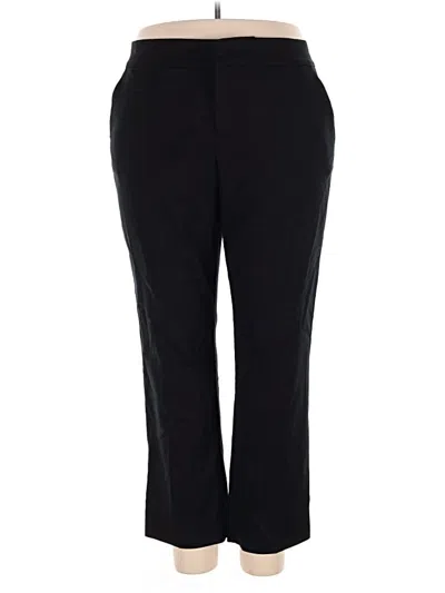 Pre-owned Chaps Active Pants In Black