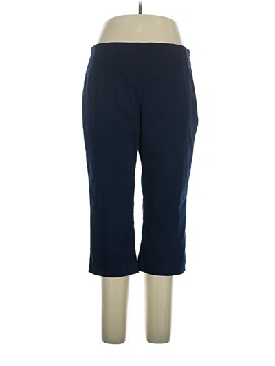 Pre-owned Chaps Active Pants In Blue