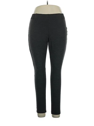 Pre-owned Chaps Active Pants In Gray