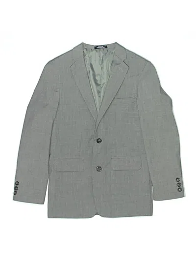 Pre-owned Chaps Kids' Blazer Jacket In Gray
