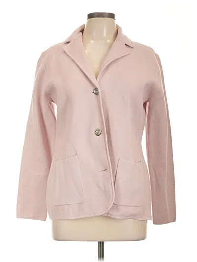 Pre-owned Chaps Blazer Jacket In Pink
