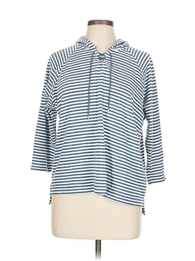 Pre-owned Chaps Cardigan Sweater In Blue