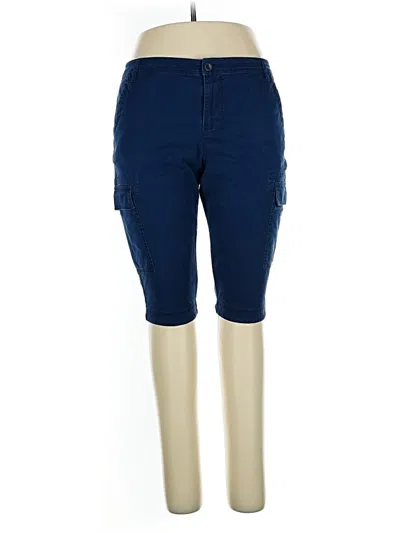 Pre-owned Chaps Cargo Pants In Blue