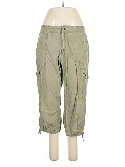 Pre-owned Chaps Cargo Pants In Green