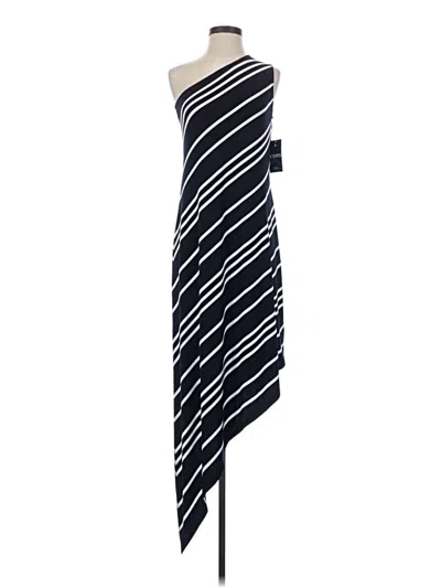 Chaps Casual Dress In Black
