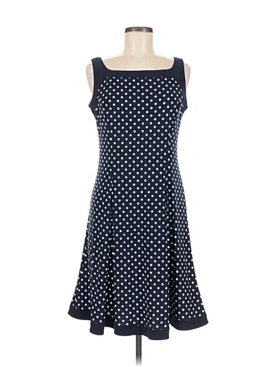 Pre-owned Chaps Casual Dress In Blue