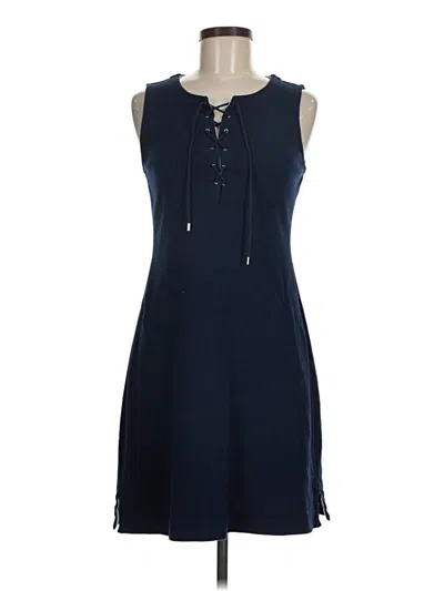 Pre-owned Chaps Casual Dress In Blue