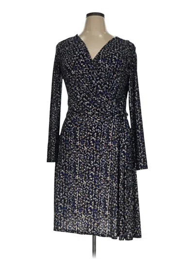 Pre-owned Chaps Casual Dress In Blue
