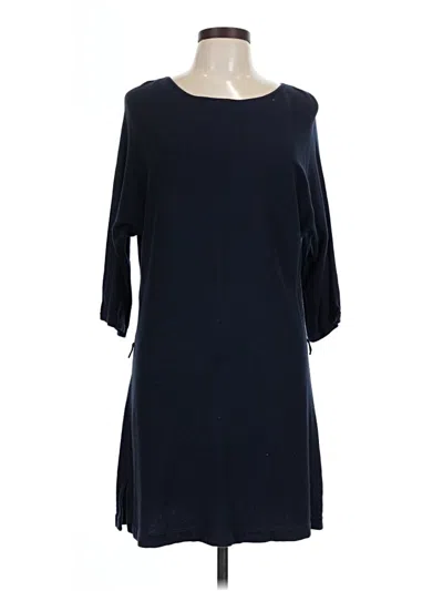 Pre-owned Chaps Casual Dress In Blue