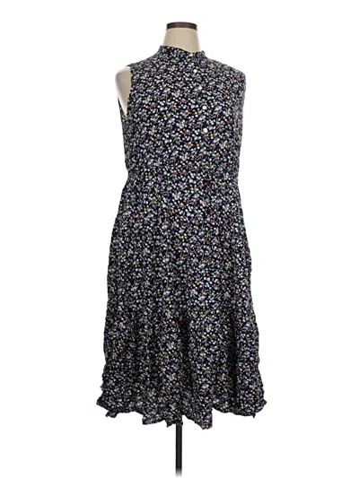 Pre-owned Chaps Casual Dress In Blue