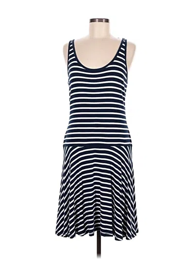 Pre-owned Chaps Casual Dress In Blue