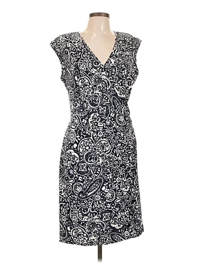 Pre-owned Chaps Casual Dress In Blue