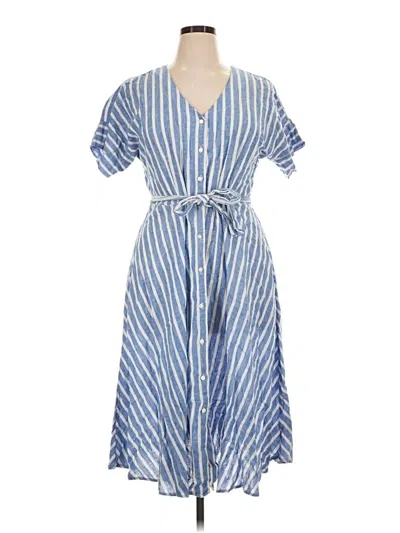 Pre-owned Chaps Casual Dress In Blue