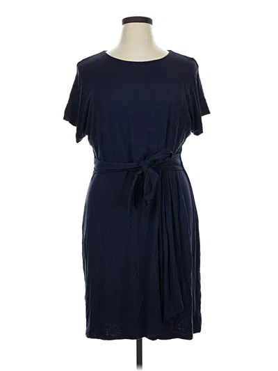 Pre-owned Chaps Casual Dress In Blue